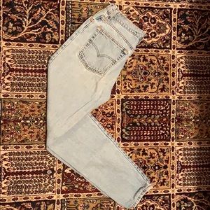 Levi’s 512 light blue jeans